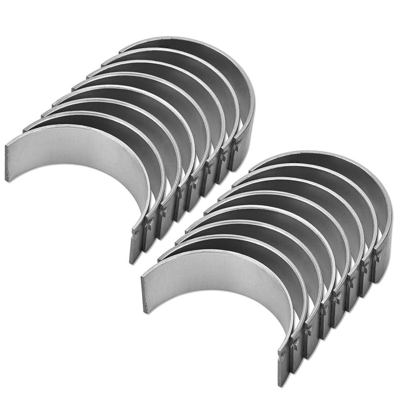 STD Rod Bearings Set Replacement for LS 4.8 5.3 5.7 6.0 6.2L Engine 1997-2013 LS1 LS2 LS3 V8, Standard Size Connecting Rod Bearings CB663A CB663P